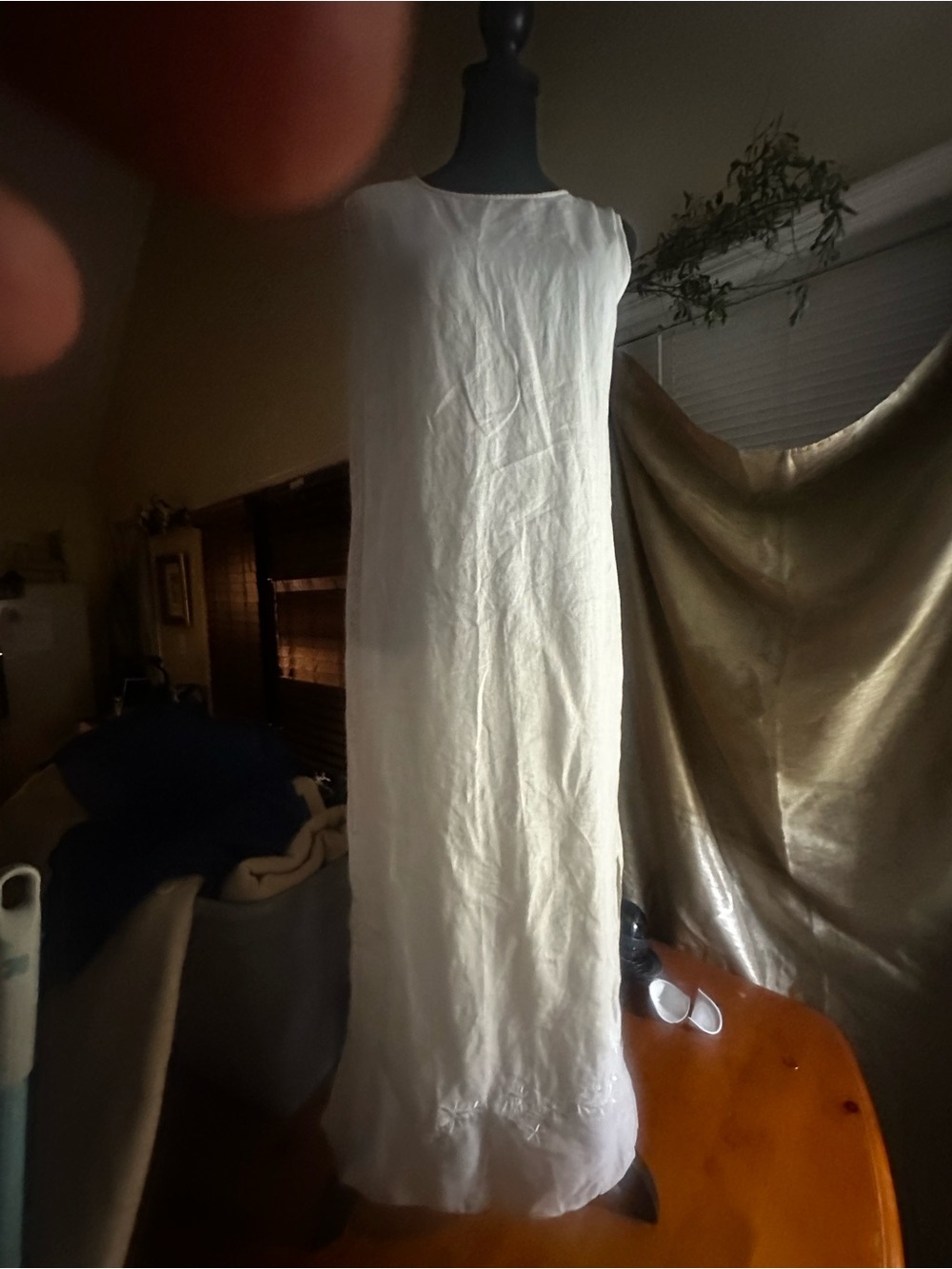 Parisian Works linen Maxi Dress